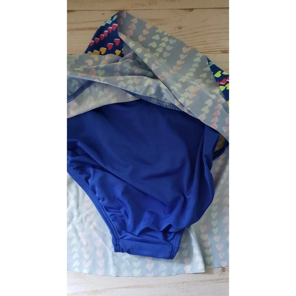 NWT Lands' End Girls Slim Swim Mini Skirt Swim Bottoms